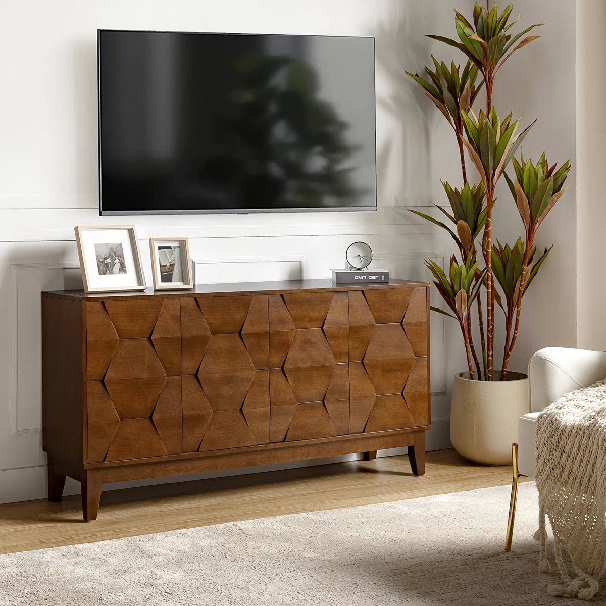 Floppiz 60" W Sideboard with Solid Wood Legs