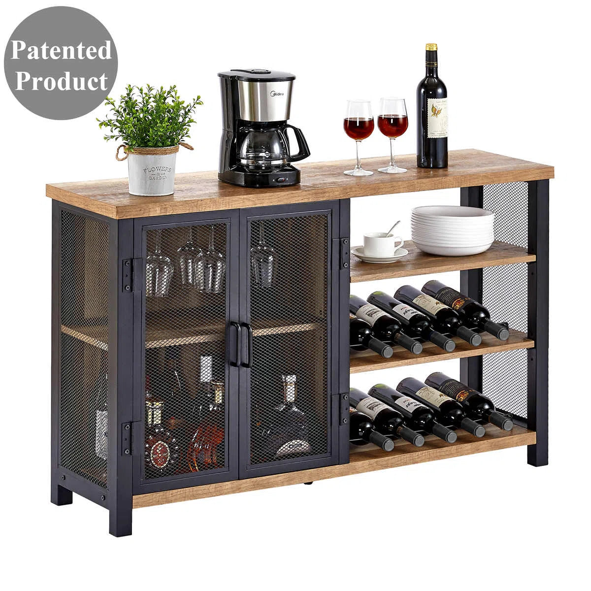 Floppiz 47.24'' Bar Cabinet