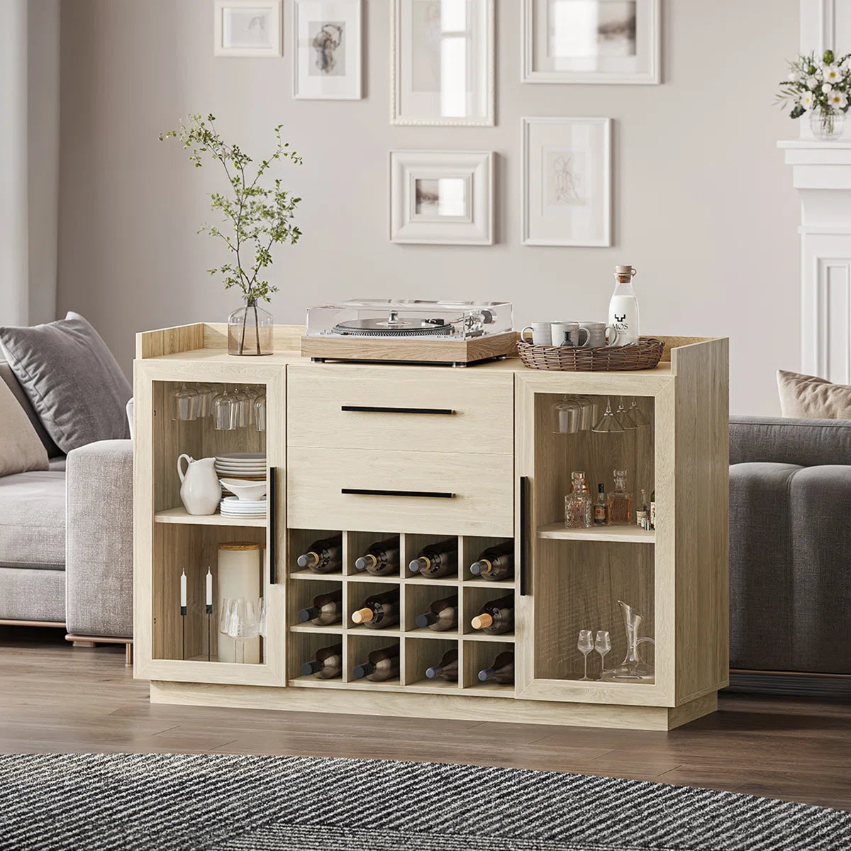 Floppiz 55.1'' Bar Cabinet